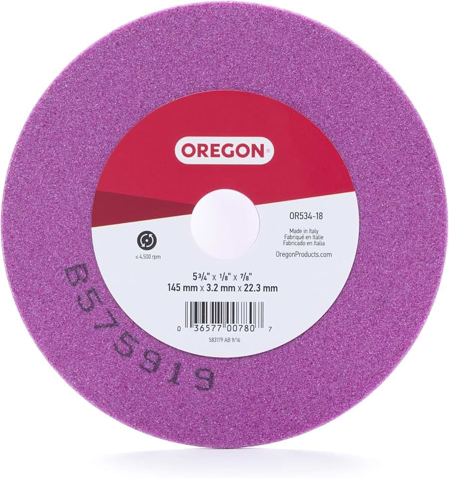Oregon OR534-18A Grinding Wheel, 5-3/4-Inch by 1/8-Inch
