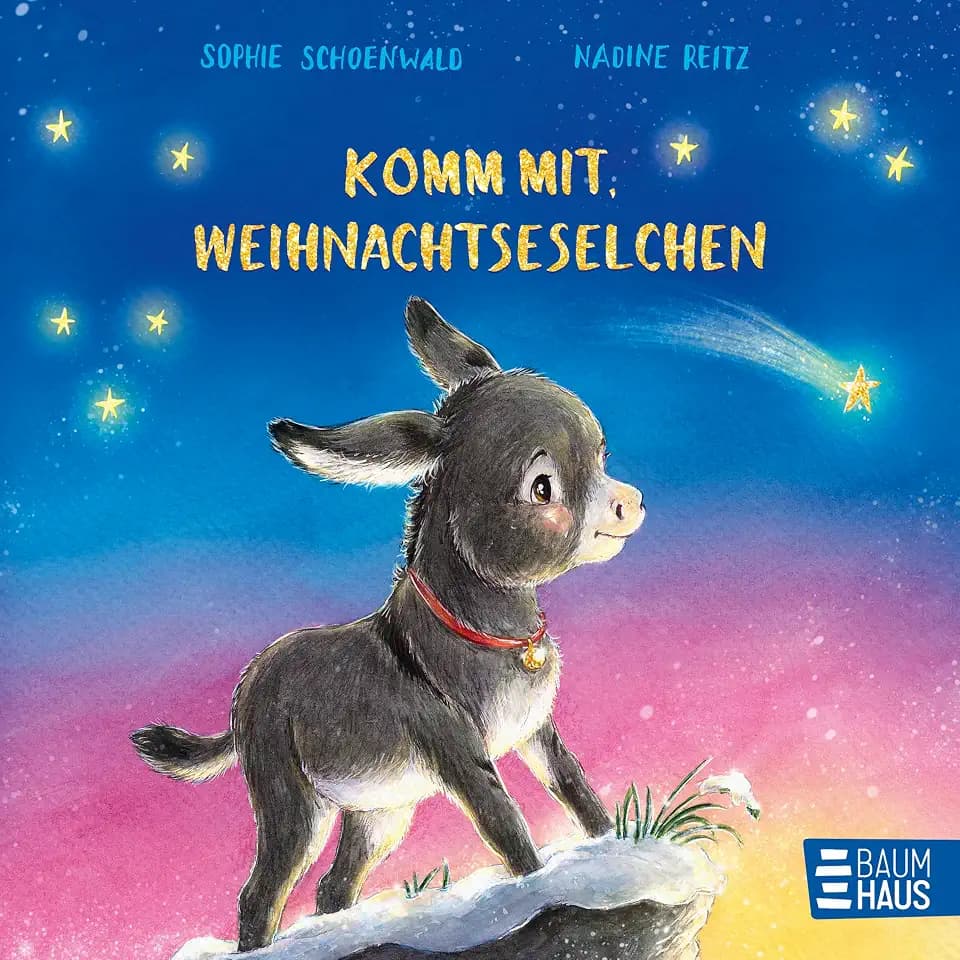 Komm mit, Weihnachtseselchen: Pusten, schütteln und liebhaben! Großer Pappbilderbuch-Mitmachspaß ab 2 Jahren (Mitmachpappen, Band 13)
