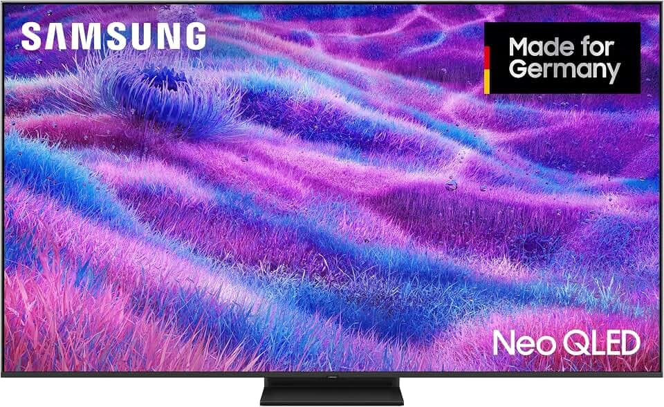 Samsung Neo QLED 4K QN80F 55 Zoll (138 cm) Mini LED Fernseher, NQ4 AI Gen2 Prozessor, Quantum Matrix Technology Core, 4K Upscaling, Dolby Atmos, Knox Security, Samsung Vision AI Smart TV