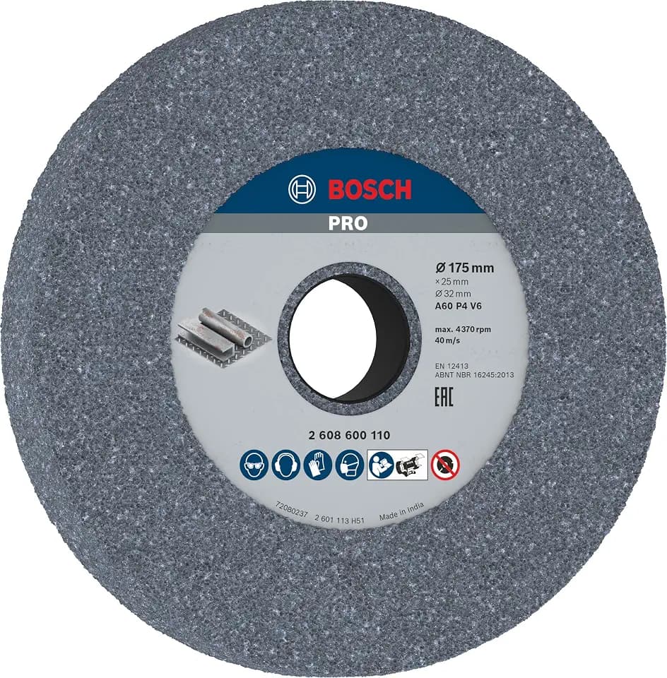 Bosch PRO Metal Schleifscheibe, 175 x 25 x 32 mm, G60
