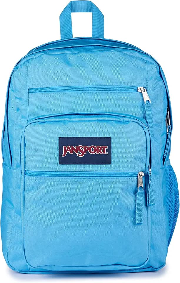 JanSport 34L Big Backpack - 15 Inch Laptop Sleeve, Electric Azul