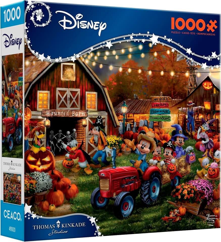 Ceaco - Thomas Kinkade Disney Dreams: Mickey - 1000 Piece Puzzle for Adults