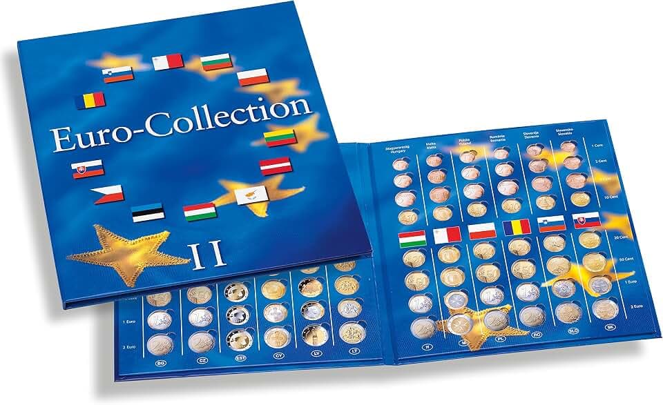 LEUCHTTURM 337527 Münzenalbum PRESSO Euro-Collection Band 2
