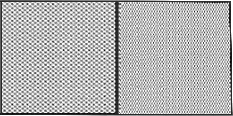 Magnetic Garage Door Screen for Two Car Garage- Heavy Duty Weighted Garage Enclosure Curtain for Mosquito, Insect and Sun Protection by Pure Garden