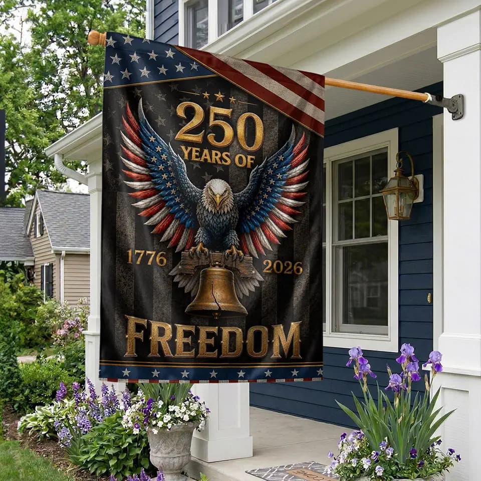 250th Anniversary Patriotic Design, Double-sided Printing 4 (30x40 Inch)