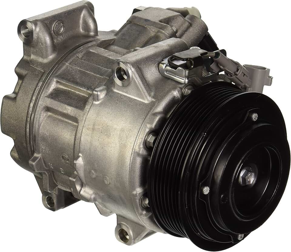 Denso New A/C Compressor with Clutch - 471-1017