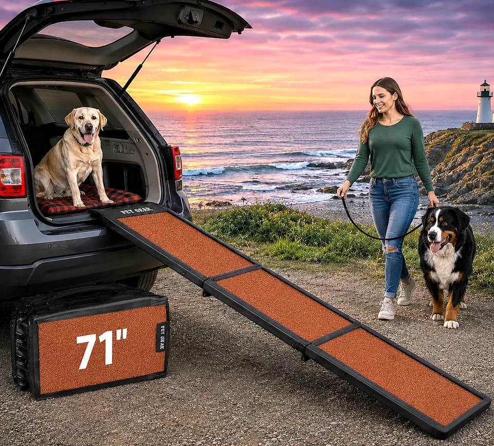 Pet Gear Travel Lite Ramps for Dogs and Cats, Terracotta