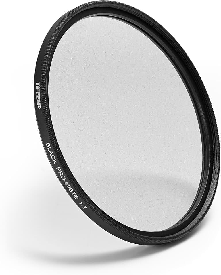 Tiffen 58mm Black Pro-Mist 1/2 Cinematic Diffusion Lens Filter