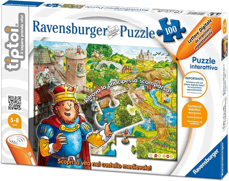 Ravensburger tiptoi 00575 - Puzzle Das Schloss