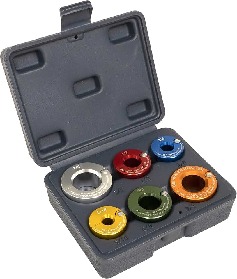 Lisle 35800 Aluminum Disconnect Set, 6 Pc.