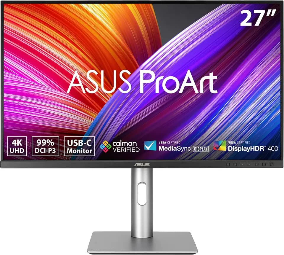 ASUS ProArt PA279CRV 27 Inch 4K UHD USB-C HDR Professional Monitor for Mac