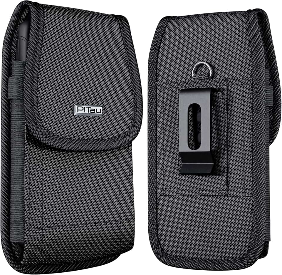 PiTau Belt Holster for iPhone & Pro 17 16 16e 15, Samsung Galaxy S26 S25