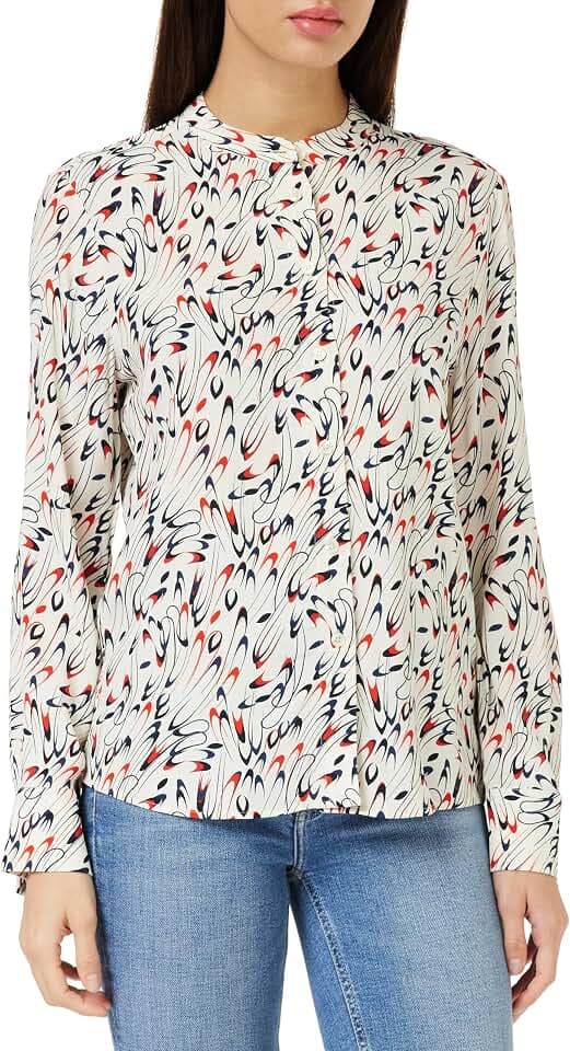 Tommy Hilfiger Damen Bluse Hemdbluse