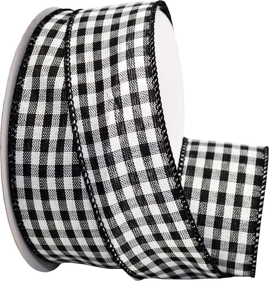 Morex Ribbon Checkmate Ribbon, Black