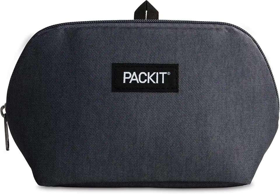 PackIt Freezable Snack Bag, City Charcoal