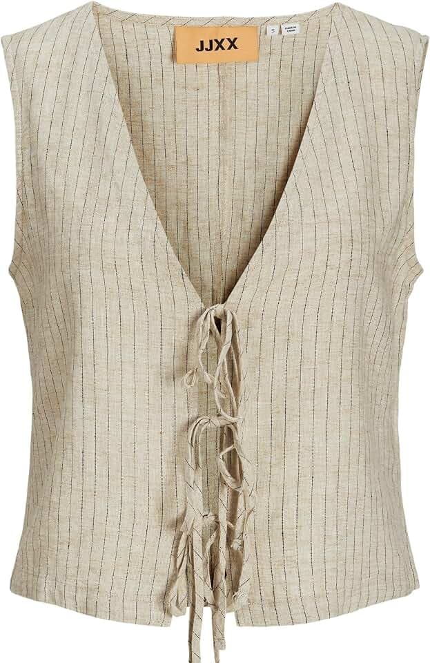 JJXX Damen Jxbreeze Summer Sl Vest Wvn Top (1er Pack)
