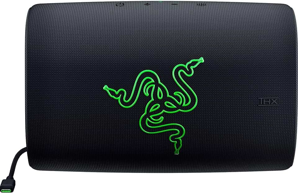 Razer Clio X - THX Spatial Audio-fähiges, unverzichtbares kabelloses Lautsprecher-Kopfpolster - 55-mm-Audio-Treiber - Nahfeld und HyperSpeed - Schaumstoffpolster