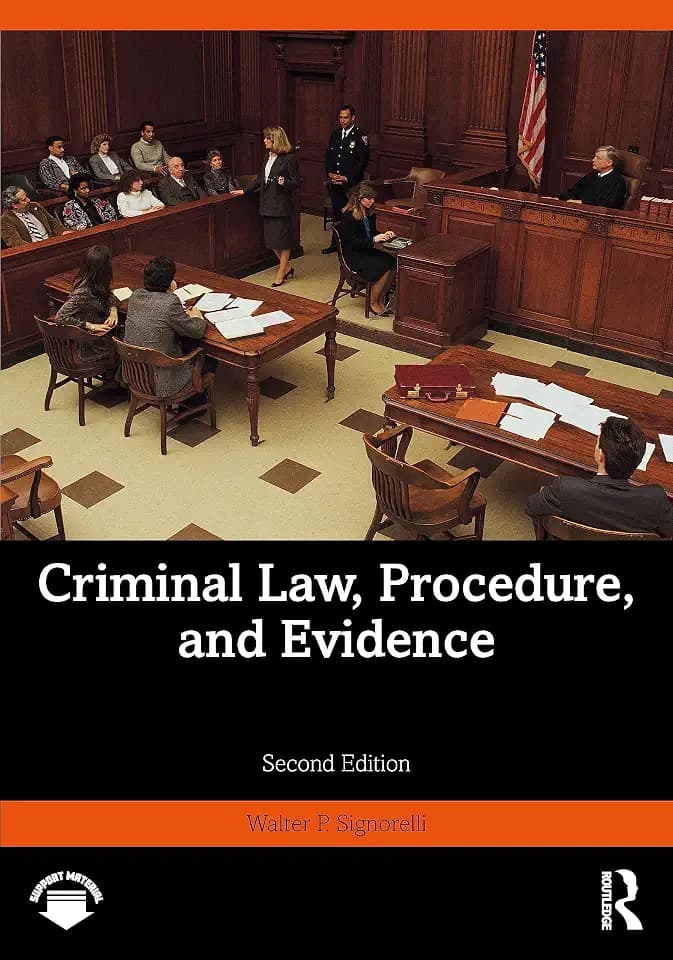 Criminal Law, Procedure, and Evidence