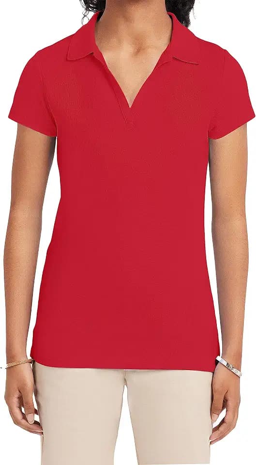 IZOD Women's Uniform Short Sleeve Performance Polo
