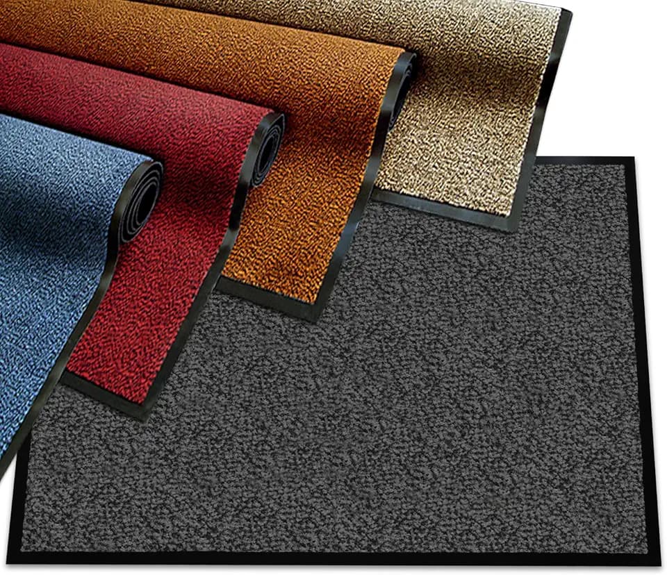 Entrance Mat | Europe's # 1 Front Door Mat for Home and Business | Black - 36" x 48"