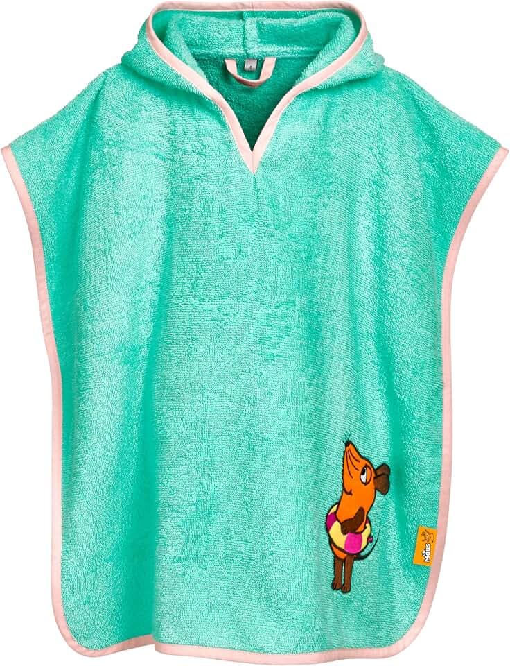 Frottee-Poncho Bademantel Handtuch
