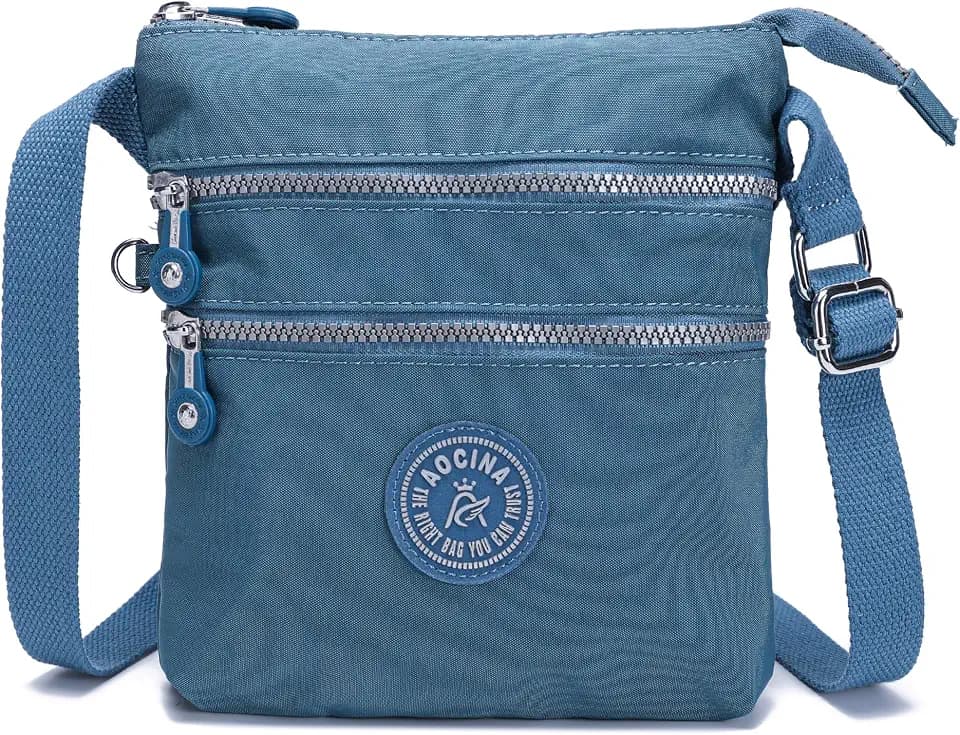 AOCINA Nylon Crossbody Bags for Women Small Cross Body Phone Purse
