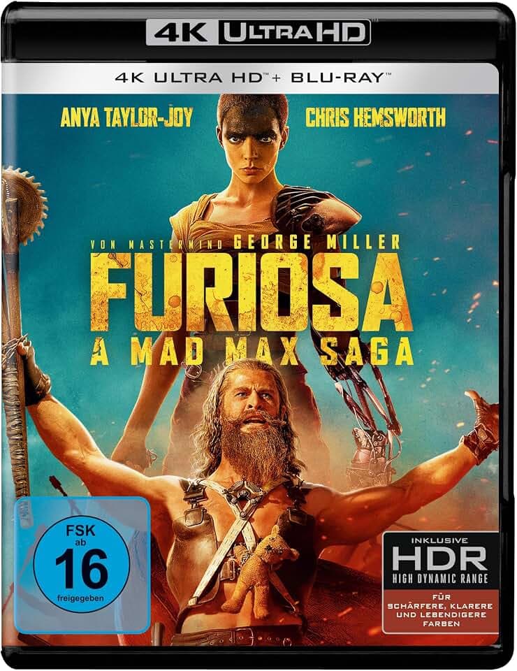 Furiosa: A Mad Max Saga - 4K UHD [Blu-ray]