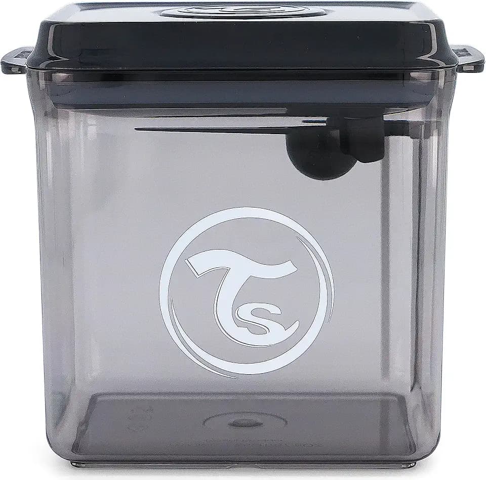 Twistshake Babynahrungsbehälter | Feuchtigkeitsbeständig | Versiegelter Milchpulverspender | Tragbare Lebensmittelaufbewahrungsbox für Babynahrung | Lagerung von Milchpulver | 1700 ml, Schwarz