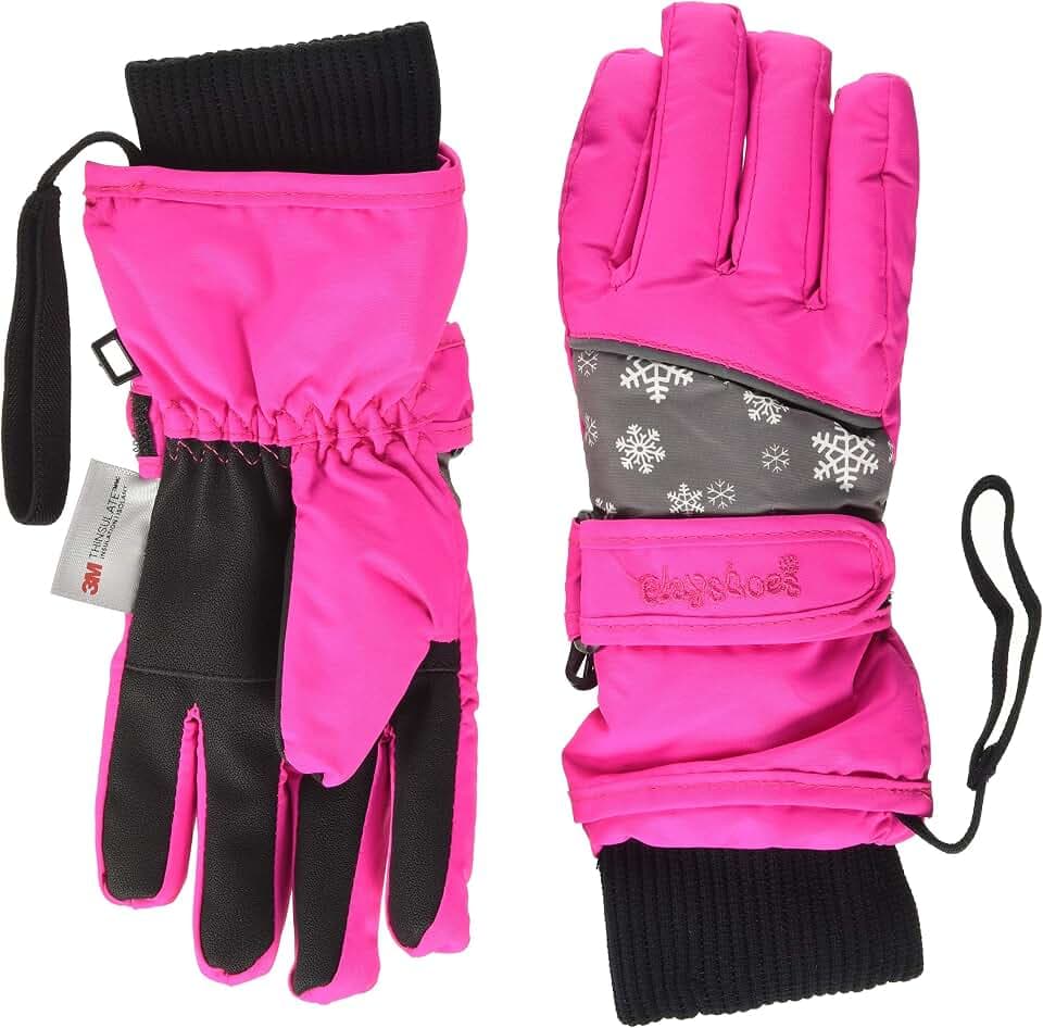 Playshoes Unisex Kinder Finger Winter-Handschuhe mit Klettverschluß