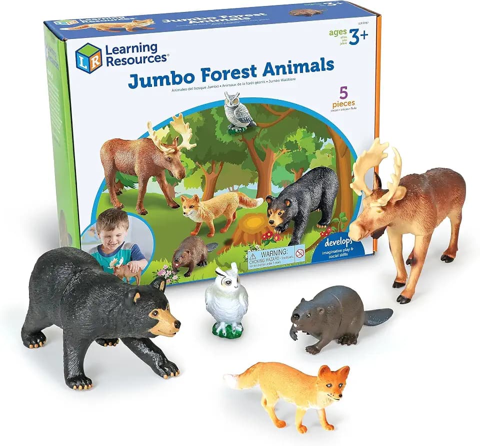 Learning Resources Große Waldtiere