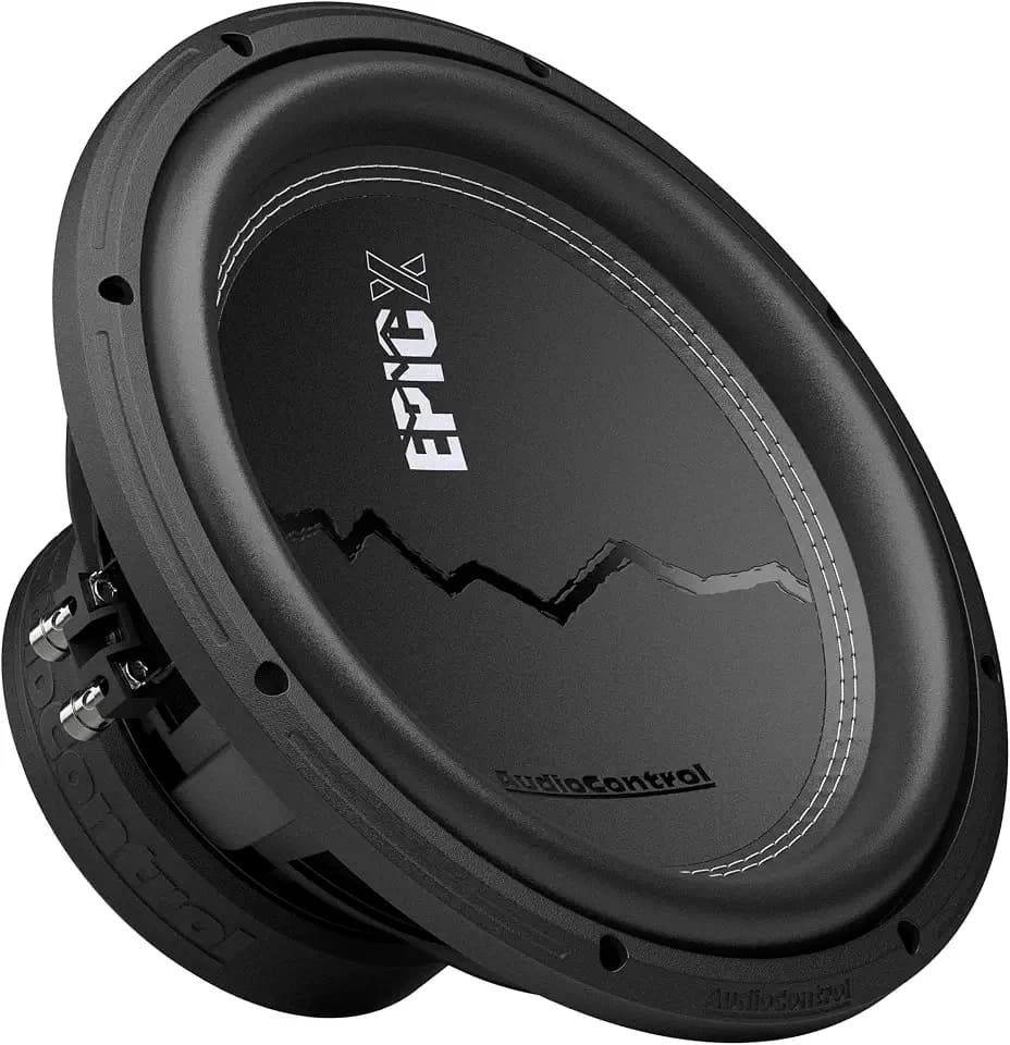 AudioControl EPICX 12" Car Audio Subwoofer, 750W, Dual 4 Ohm Voice Coils