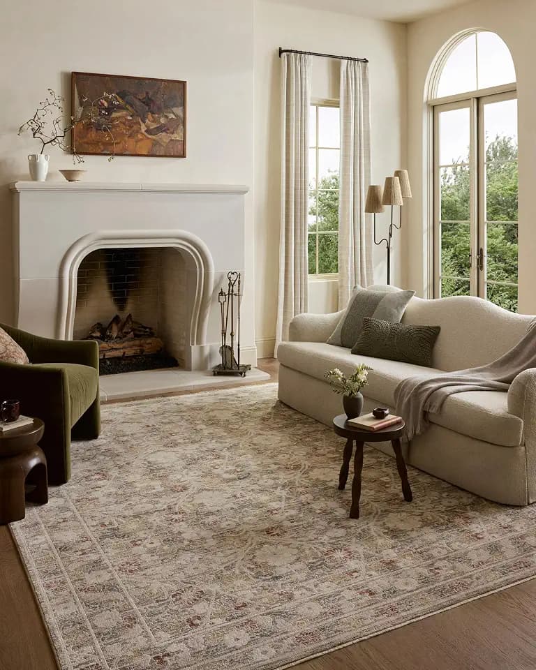 Loloi Clarisse Grey/Multi 2'-6" x 10'-2" Runner Rug
