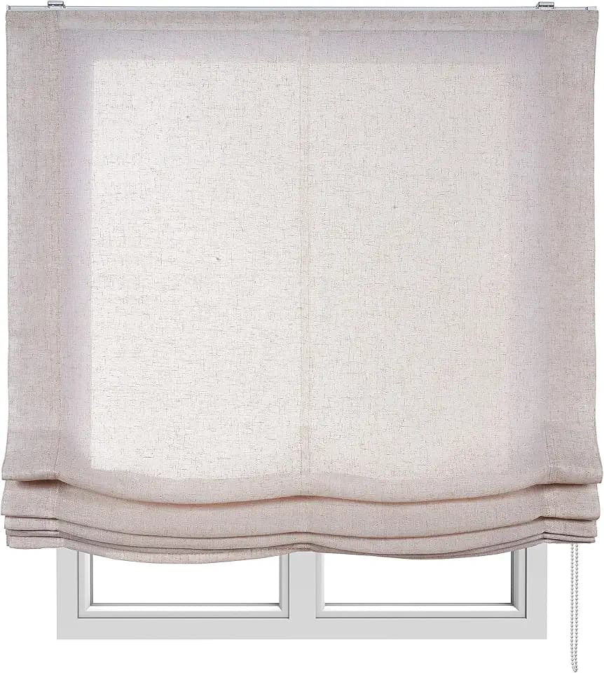 Pachetto-Rollo, faltbar, ohne Stangen, Paket, Beige, 150 x 175 cm