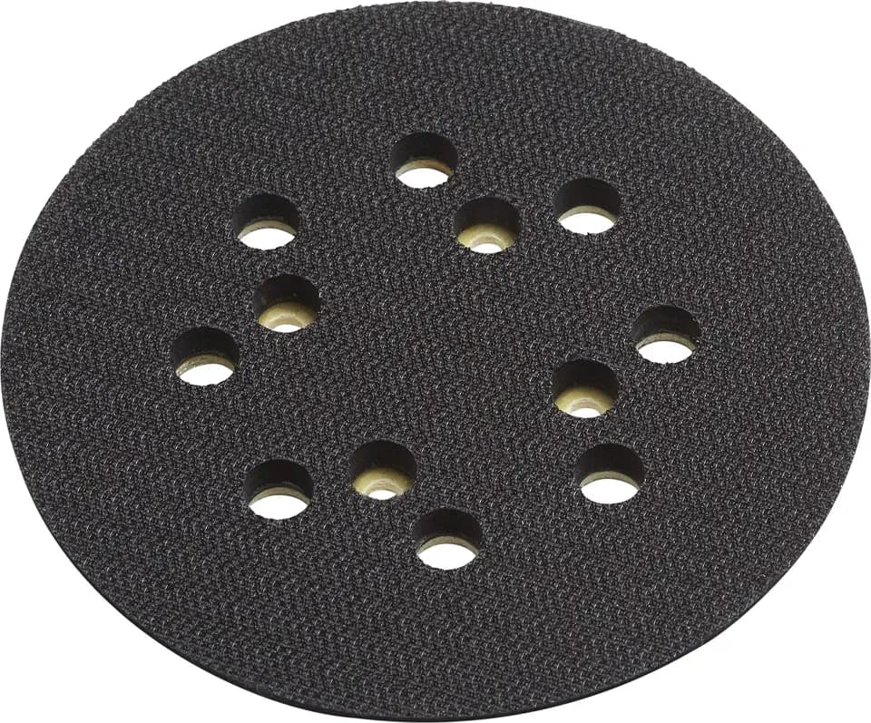 Meister Klett-Schleifteller Ø 125 mm – 1 Stück – Klettverschluss-System