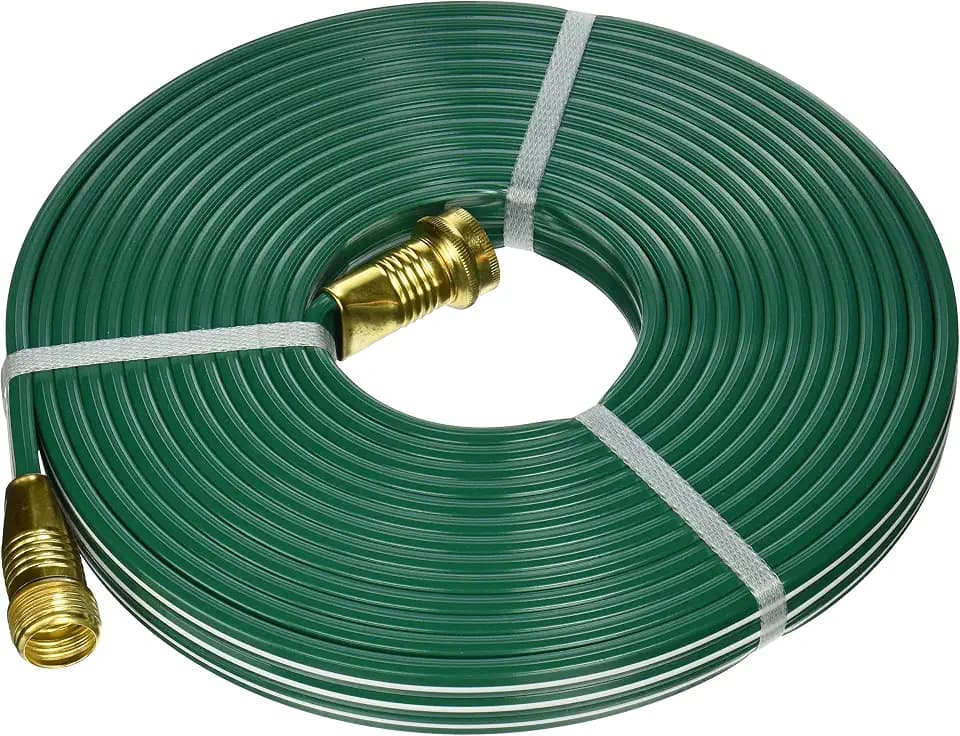 Flexon 25-Foot Three-Tube Sprinkler Hose – Heavy-Duty, Kink-Resistant, Wide Coverage for Efficient Lawn and Garden Watering