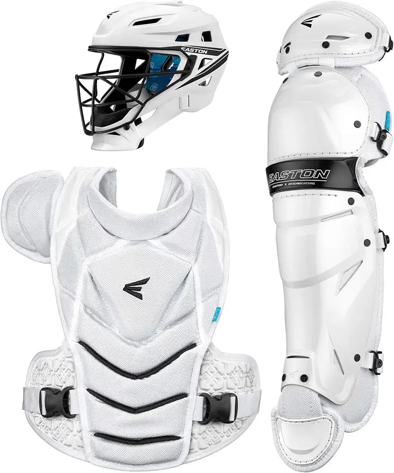 Easton | JEN SCHRO The Very Best Fastpitch Softball Catcher's Equipment | Box Set | NOCSAE Certified | Multiple Sizes/Colors