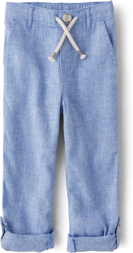 Gymboree boys And Toddler Pull on Linen Pants