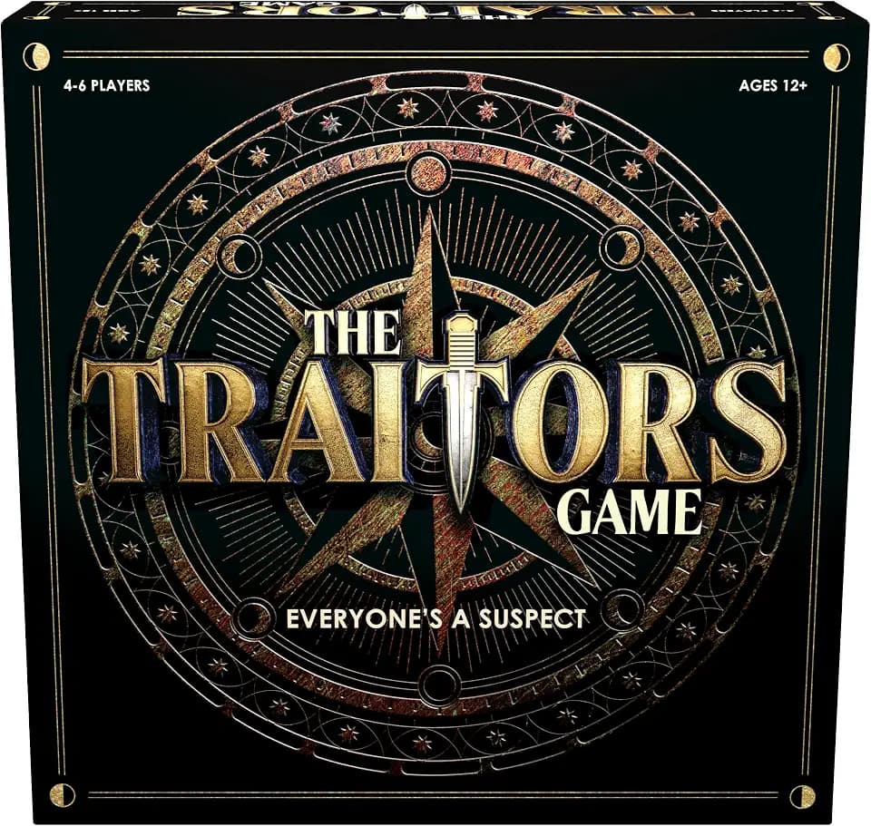 Goliath The Traitors Board Game | Inspired by Hit TV Show, Uncover The Traitor | 4-6 Players, Ages 12+