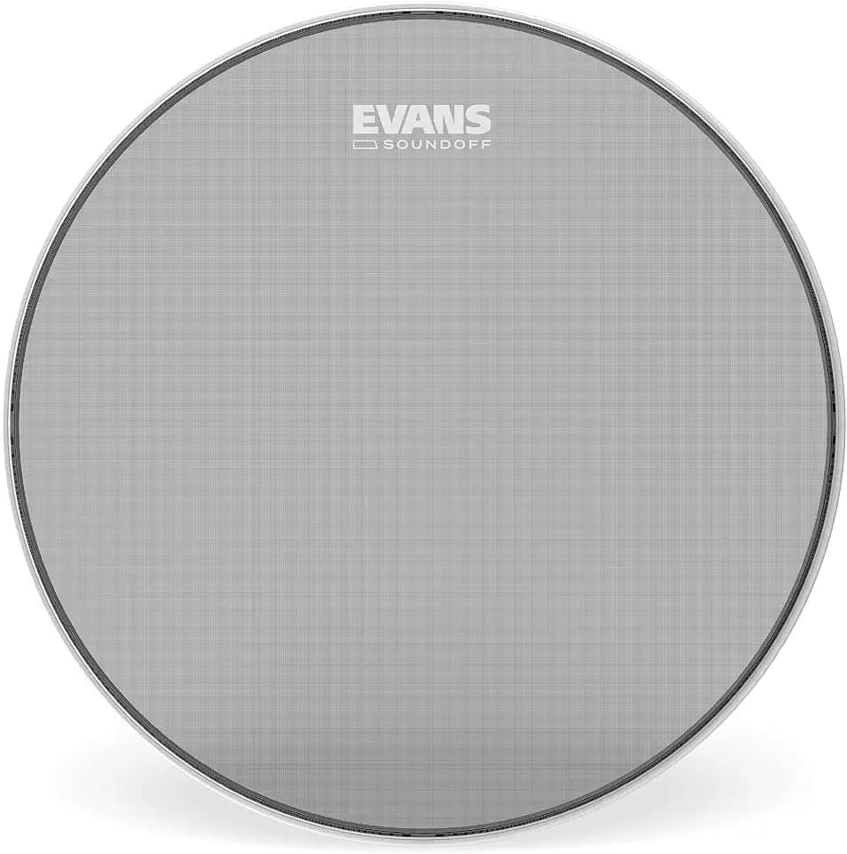 Evans dB Zero Drum Heads - Featuring Single Ply ShockWeave Mesh - Low Volume Drumhead - Drumhead, 12 Inch
