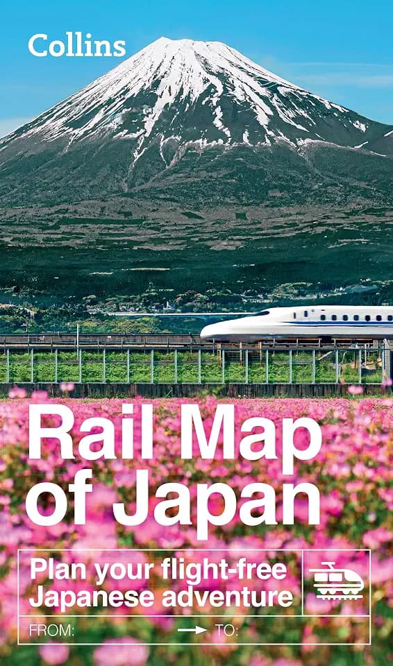 Collins Rail Map of Japan: Plan your flight-free Japanese adventure