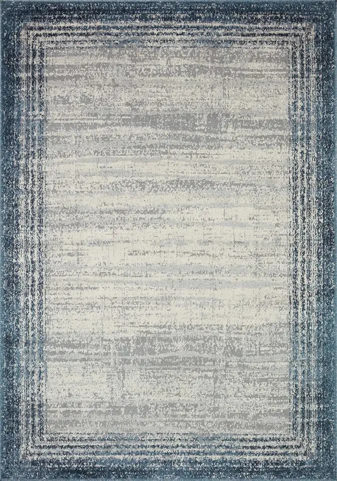 Loloi Austen Pebble/Blue 5'-3" x 7'-7" Area Rug