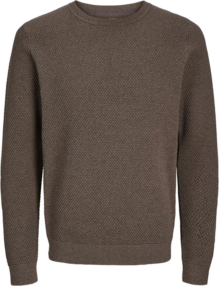 Jack & Jones Herren Jprblunoah Knit Crew Neck Bf Strickpullover (1er Pack)