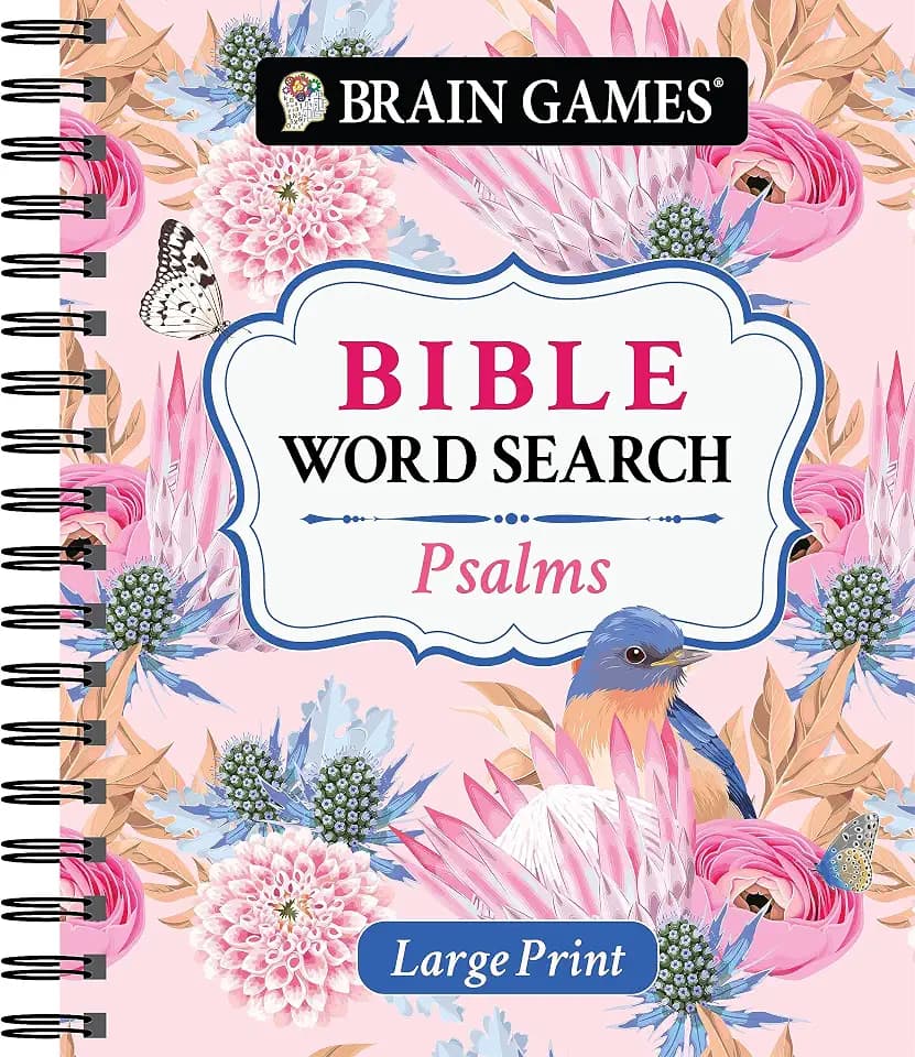 Brain Games - Large Print Bible Word Search: Psalms (Brain Games - Bible)