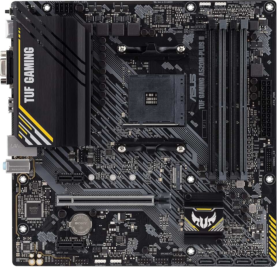 ASUS TUF Gaming A520M-Plus II Mainboard Sockel AM4