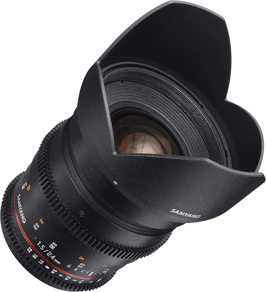 Samyang SYDS24M-MFT VDSLR II 24mm T1.5 Wide-Angle Cine Lens for Olympus/Panasonic Micro 4/3 Cameras
