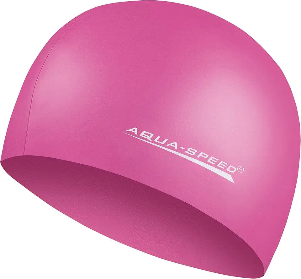 Aqua Speed Super-Stretch Badekappe | Schwimmkappe | Bademütze | Badehaube | Schwimmer | Sport | Schwimmen | Triathlon | Silikon | Mega