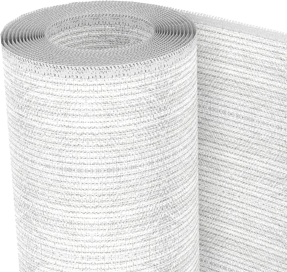 TENAX abschirmendes Gewebe Soleado in White 2,00x10 m Weiß, Schattenspendender Sichtschutz zum Abschirmen von Balkonen, Terrassen, Umzänunungen und Toren