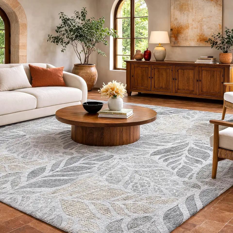 Addison Rugs Dream Shag ADS198 Fog 10' x 14' Indoor Premium Machine Washable Rug, Super Soft, Plush Shag, Easy Clean, Bedroom, Living Room, Dining Room, Kitchen Rug