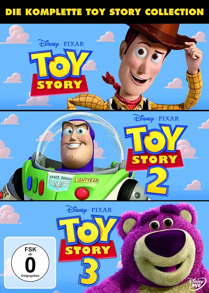 Toy Story 1-3 - Die komplette Toy Story Collection [3 DVDs]