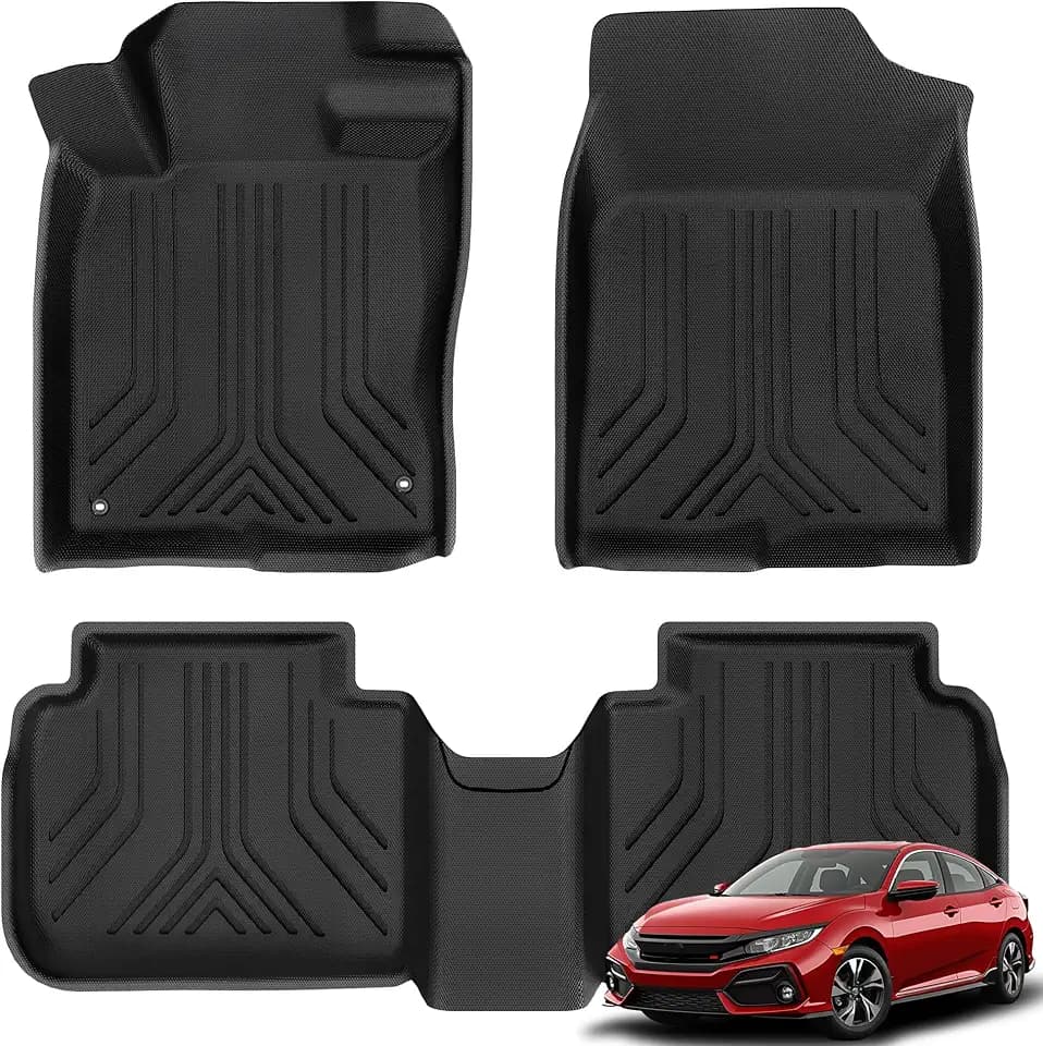 YITAMOTOR Floor Mats Fit 2022-2026 Honda Civic Sedan/Hatchback/Sport/Type R